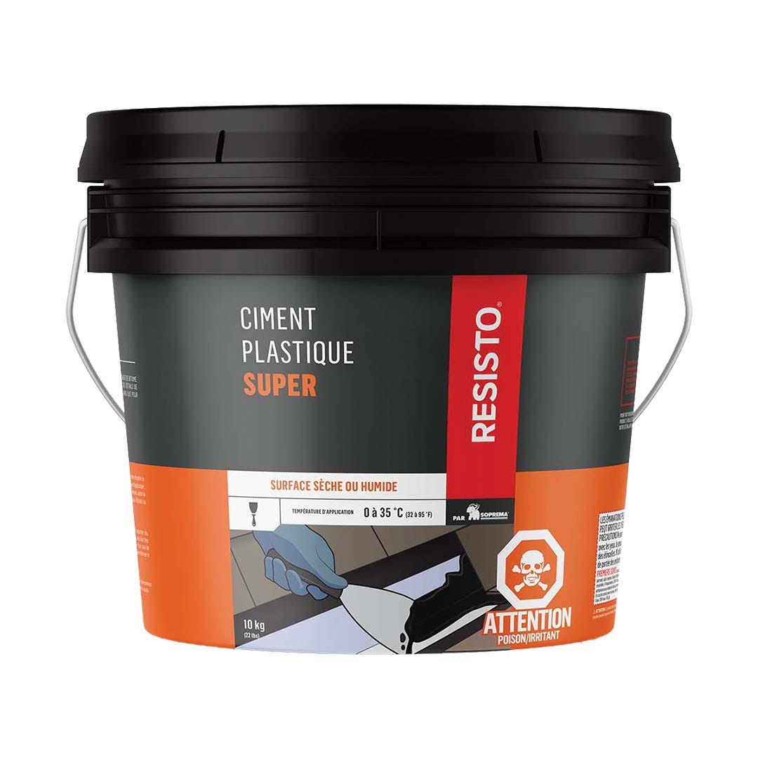 Pro Plastic Cement for Dry/Damp Surface, 10 kg