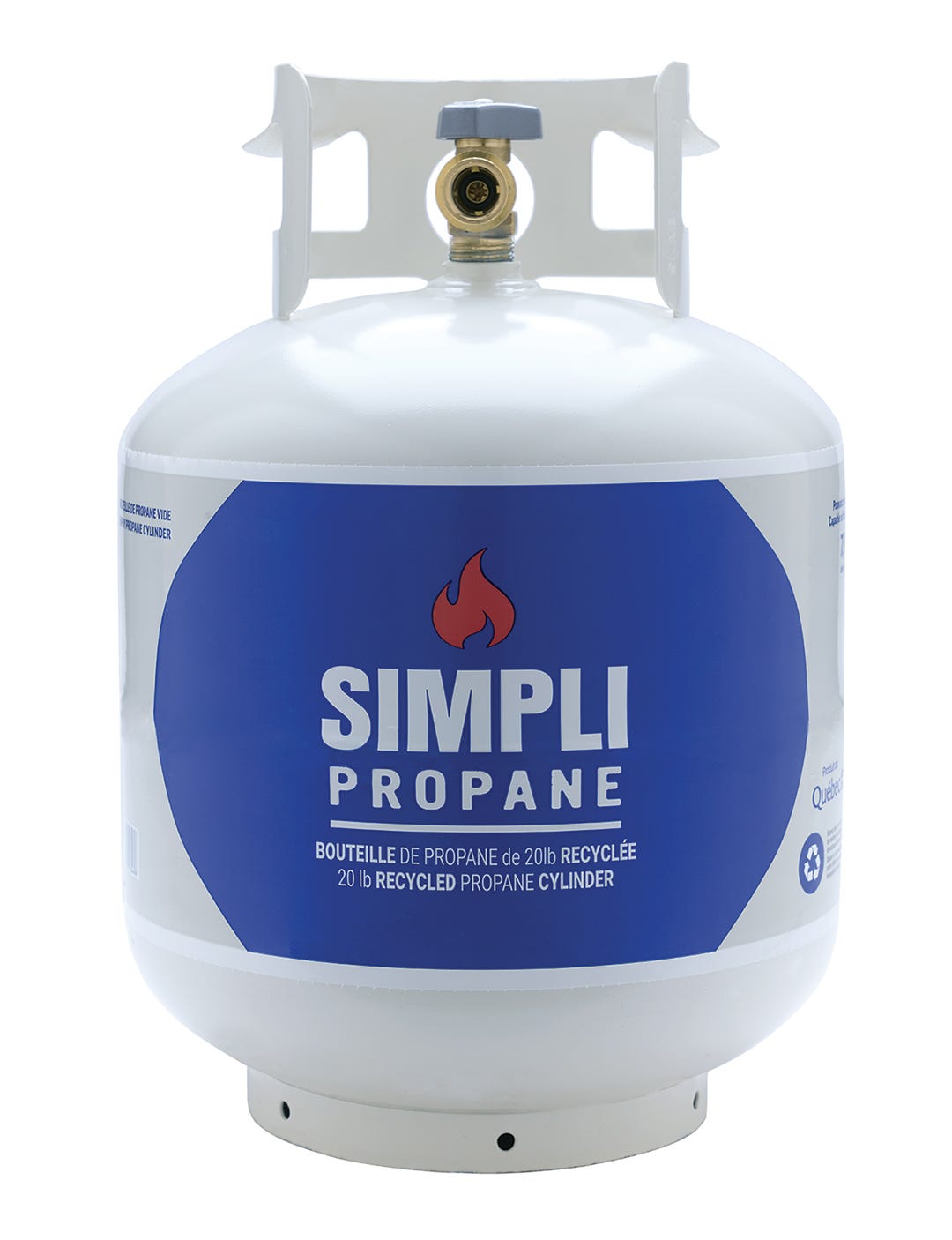 Recycled Propane Gas Cylinder Qcci-Opd, 20 Lb