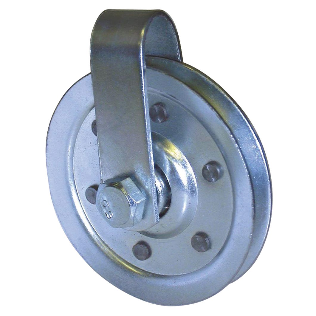 Pulley for garage door cable