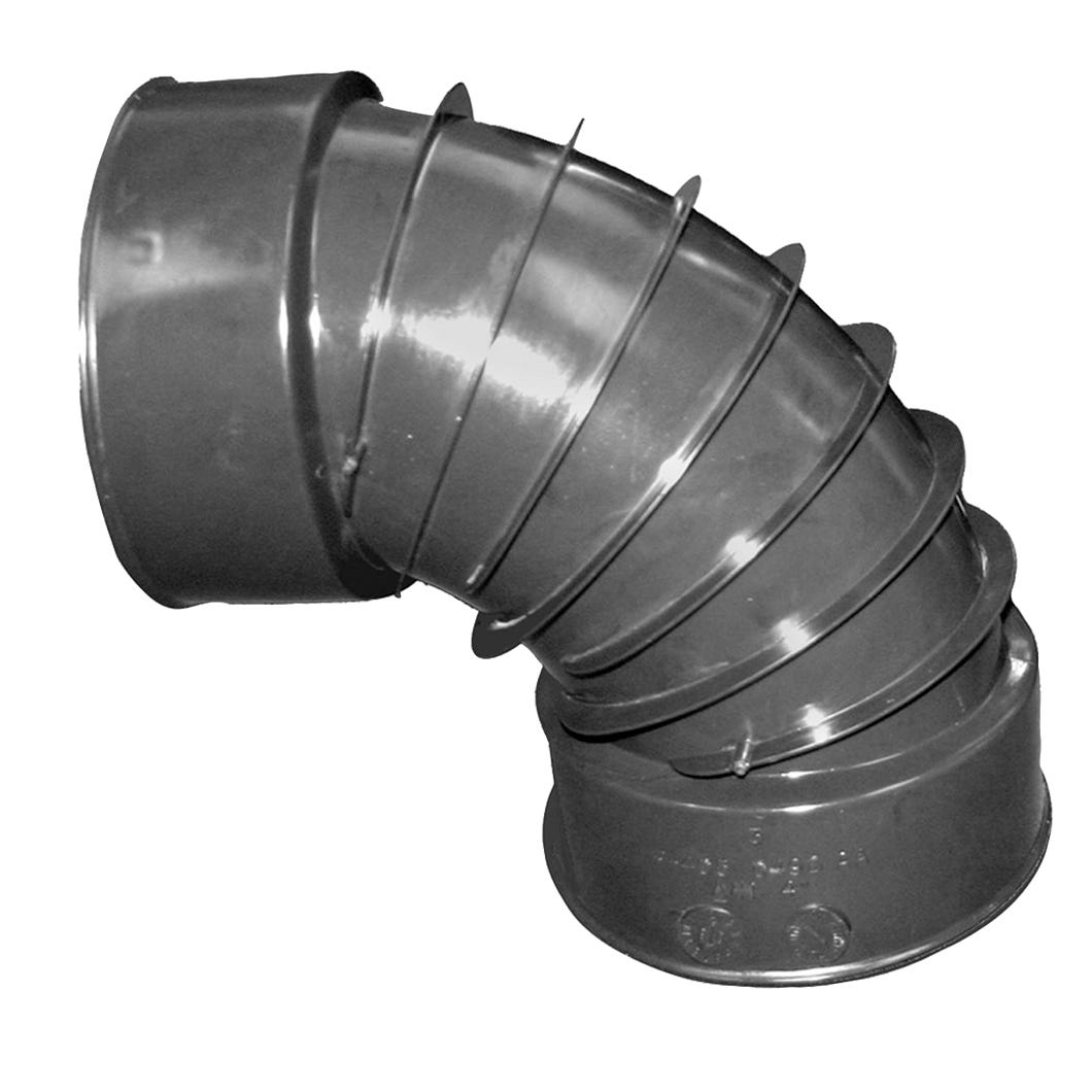 Push Fit 90° Snap Elbow, 4-in.