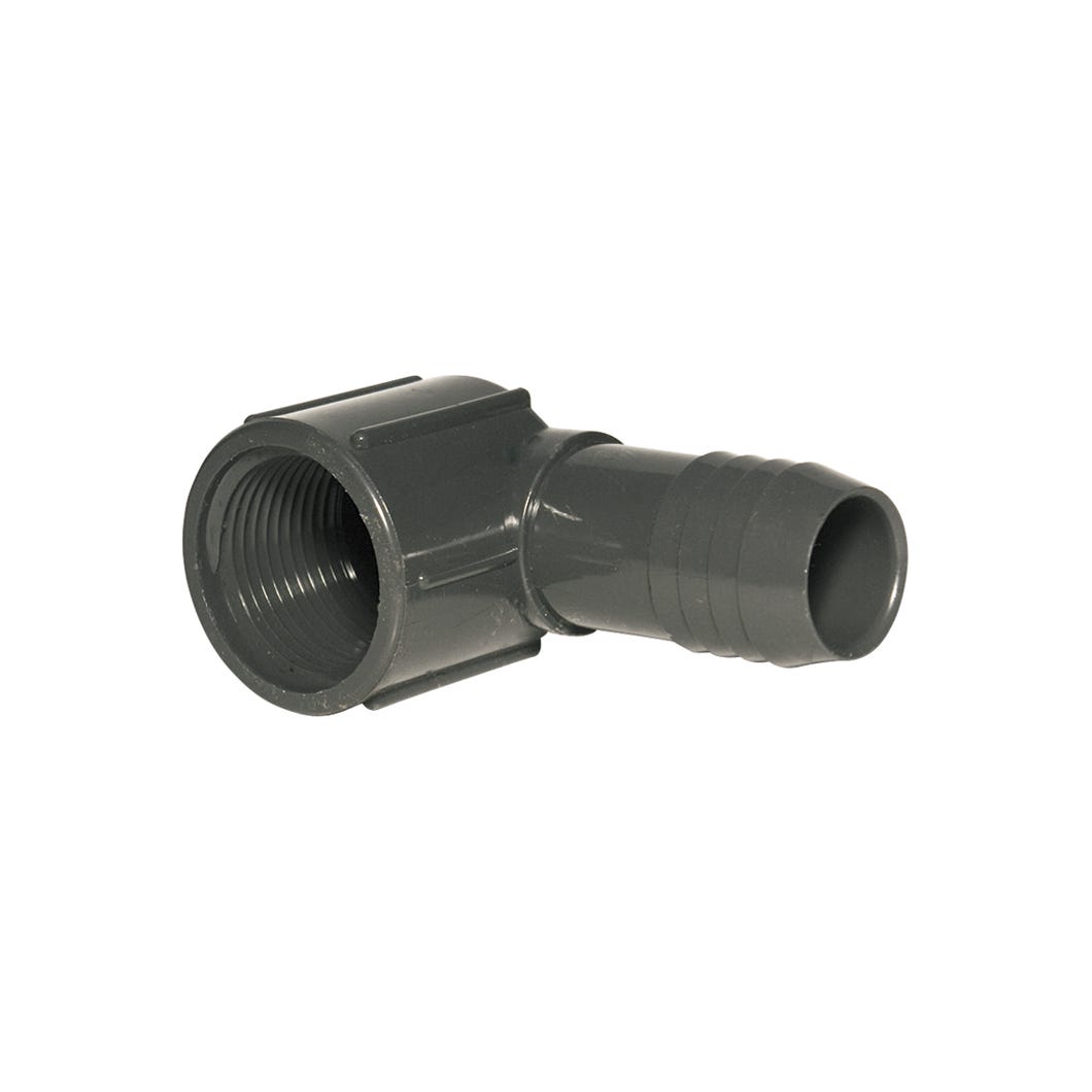Pvc connector female combination 90° elbow