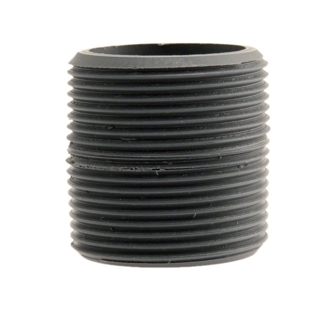 PVC Connector Threaded Both Ends Nipple