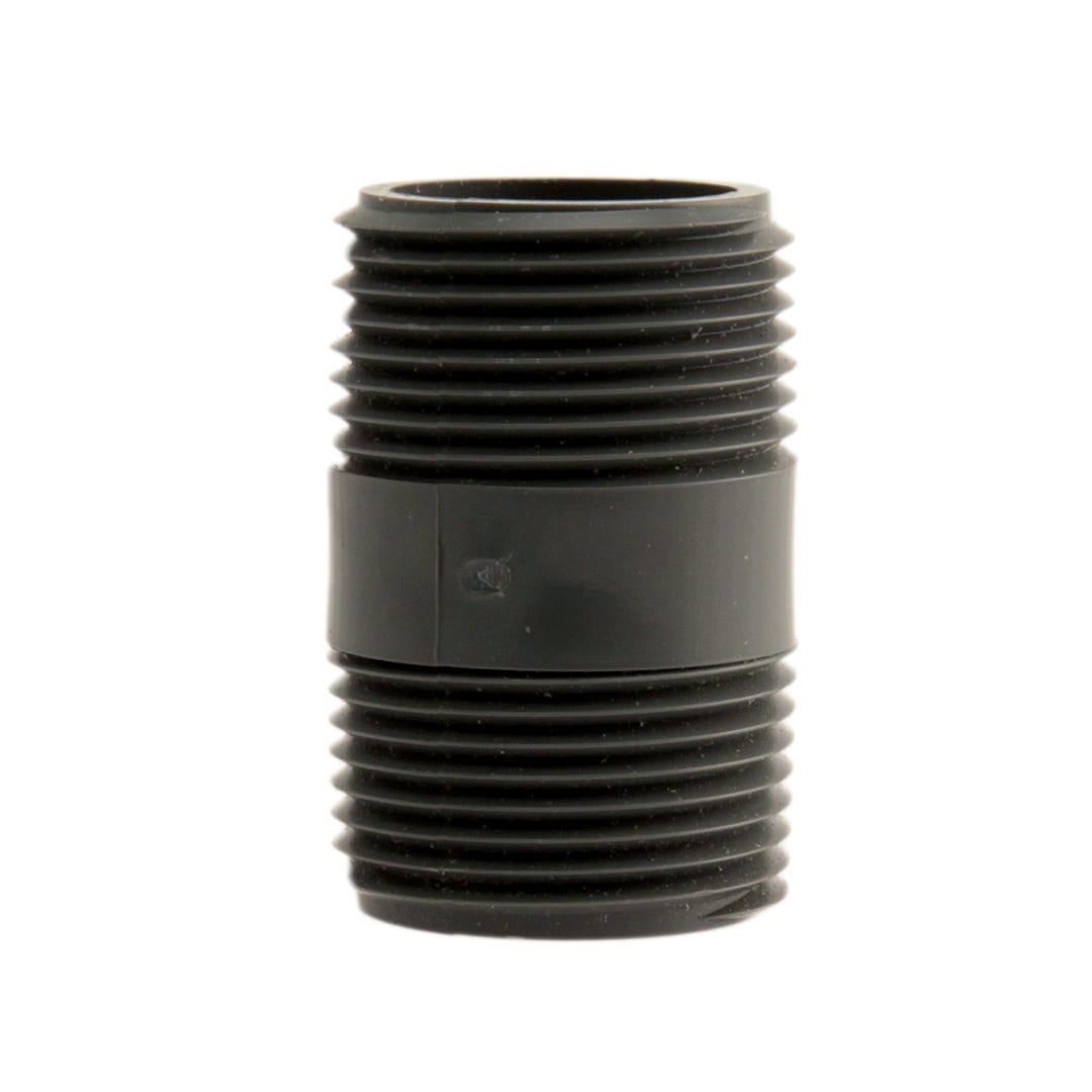 PVC Connector Threaded Both Ends Nipple