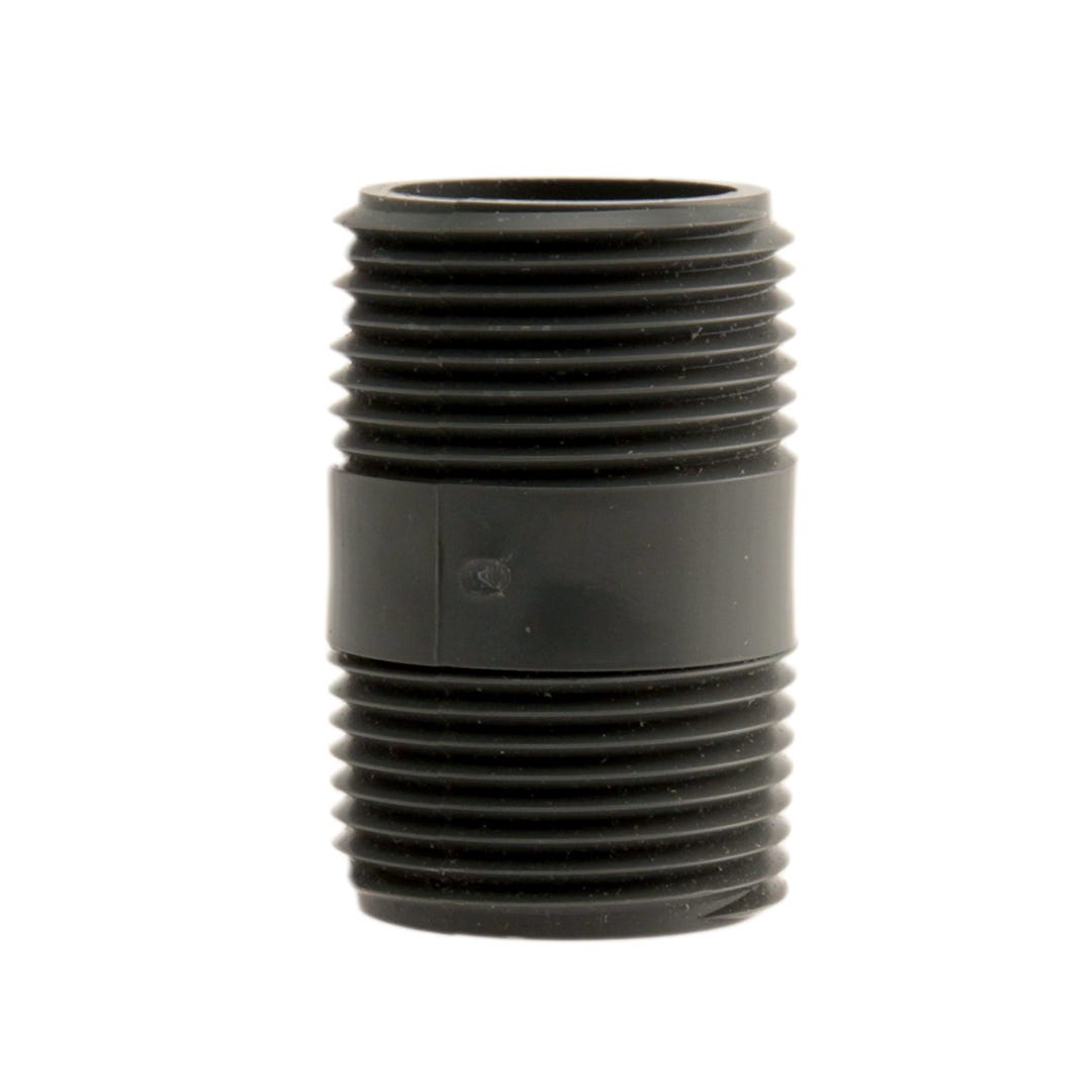PVC Connector Threaded Both Ends Nipple