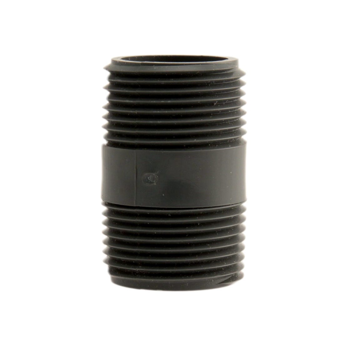 PVC Connector Threaded Both Ends Nipple