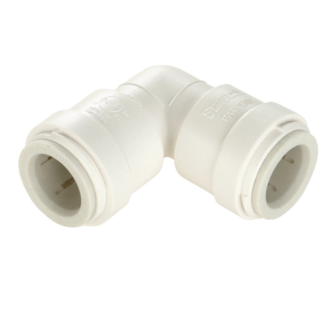 PVC Fitting Quick Connect Elbow Union, 3/8-in.