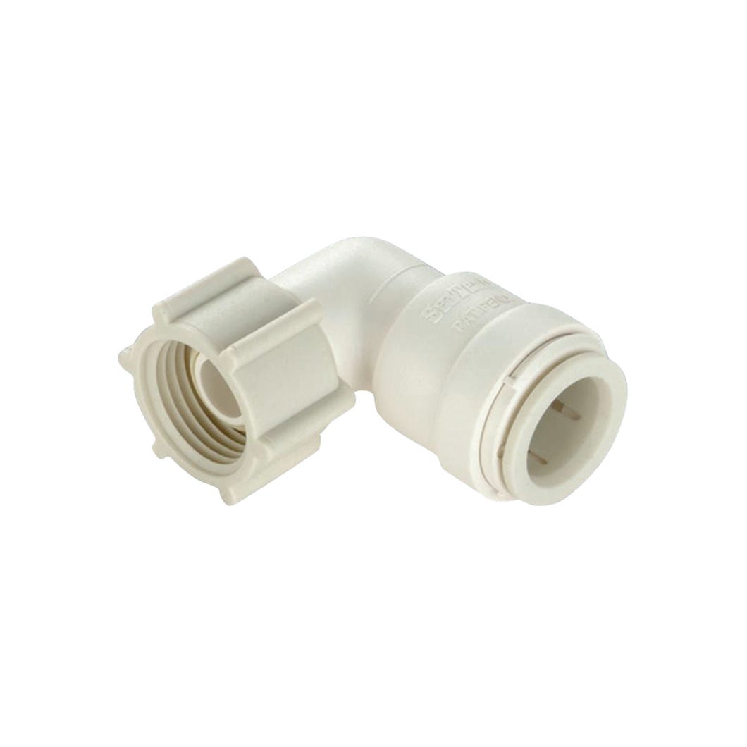 PVC Fitting Quick Connect Female Elbow, 1/2-in. X 1/2-in.