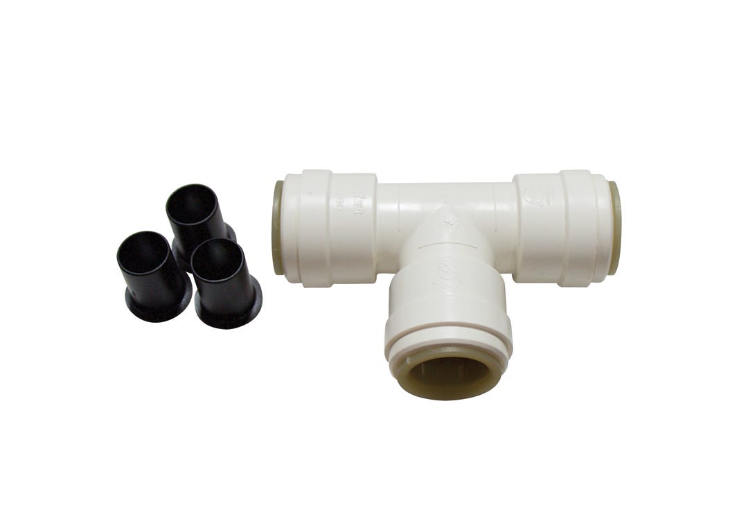 PVC Fitting Quick Connect Tee, 3/4-in. X 3/4-in. X 3/4-in.