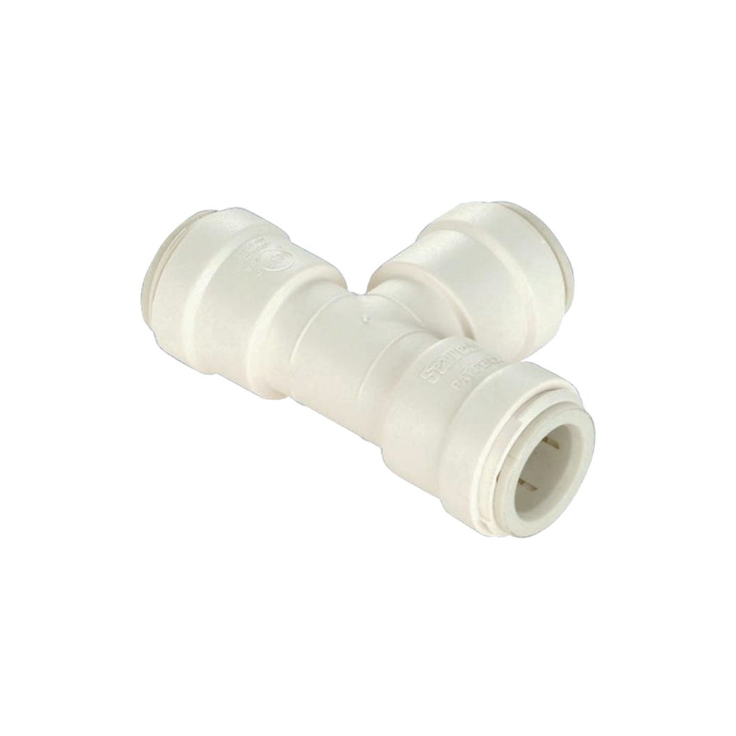 PVC Fitting Quick Connect Tee, 3/4-in. X 1/2-in.