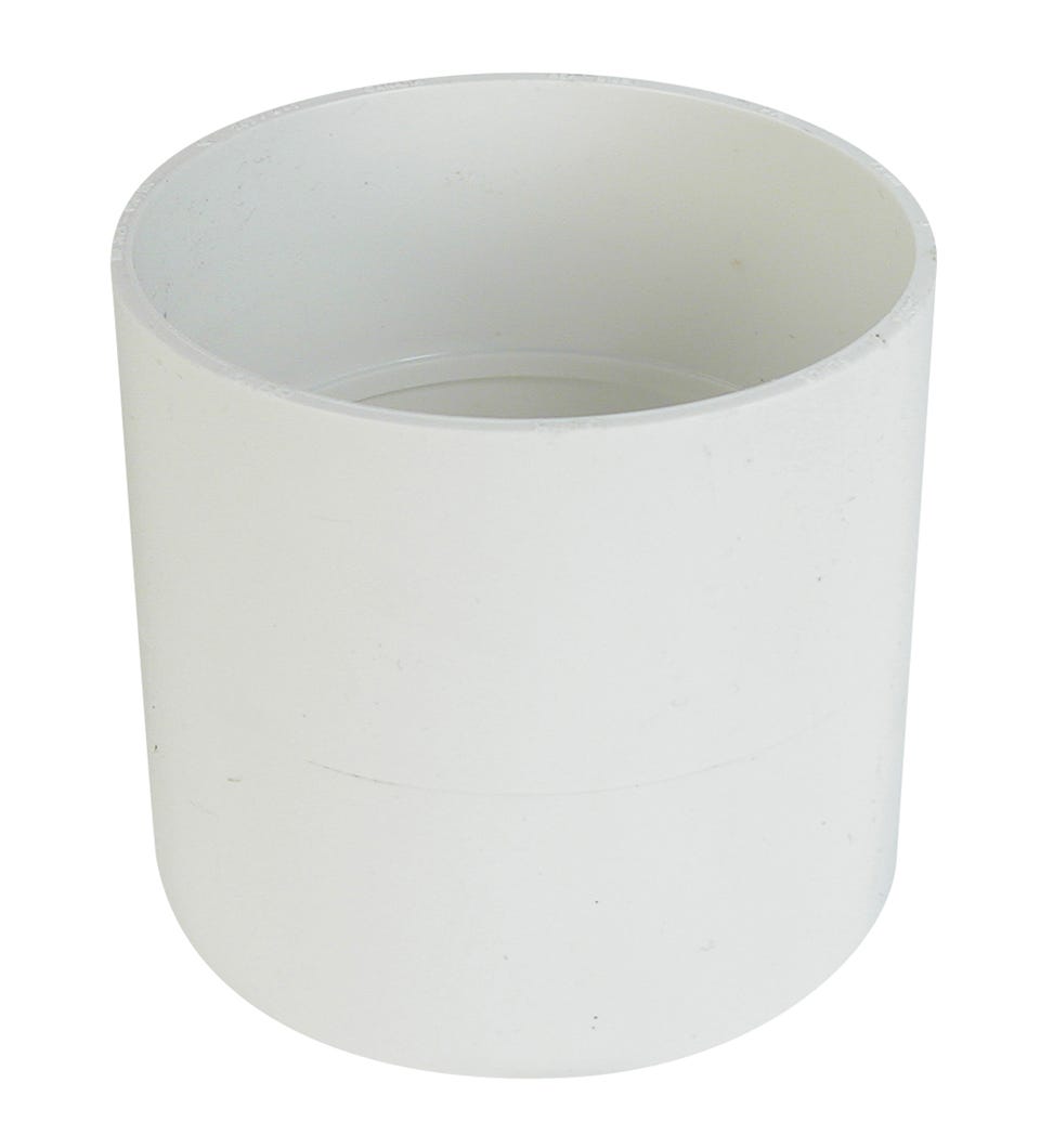 PVC Fitting Sewer Coupling, 4-in.