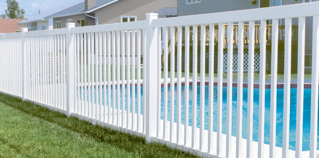 PVC Pool Fence