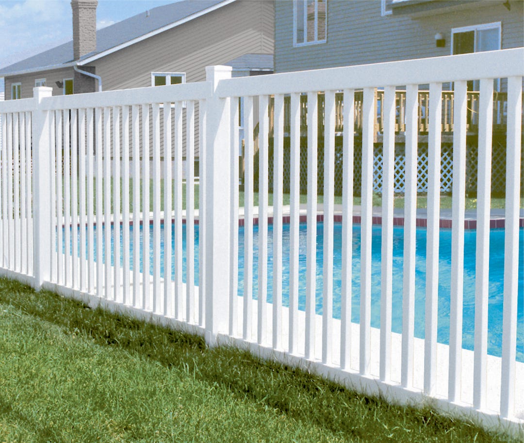 PVC Pool Fence
