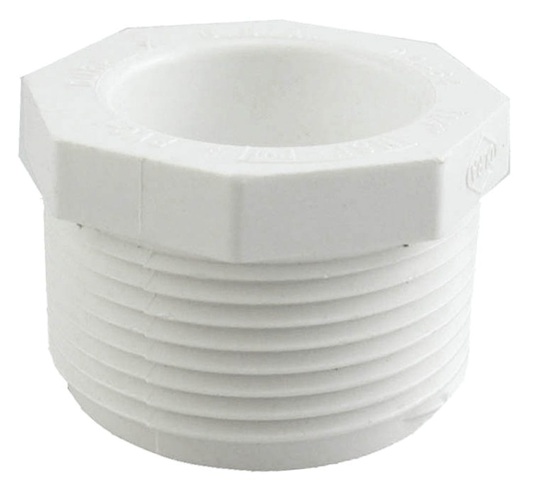 PVC Threaded Plug, Male