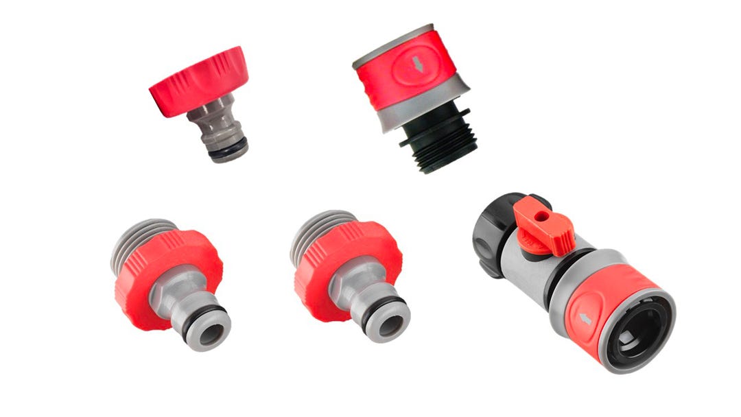 Quick Stater Set Connector for Garden Hose Male-Female