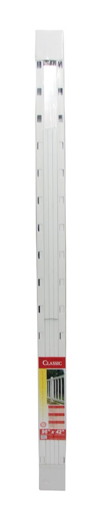 Railing section pvc 96 in x 42 in