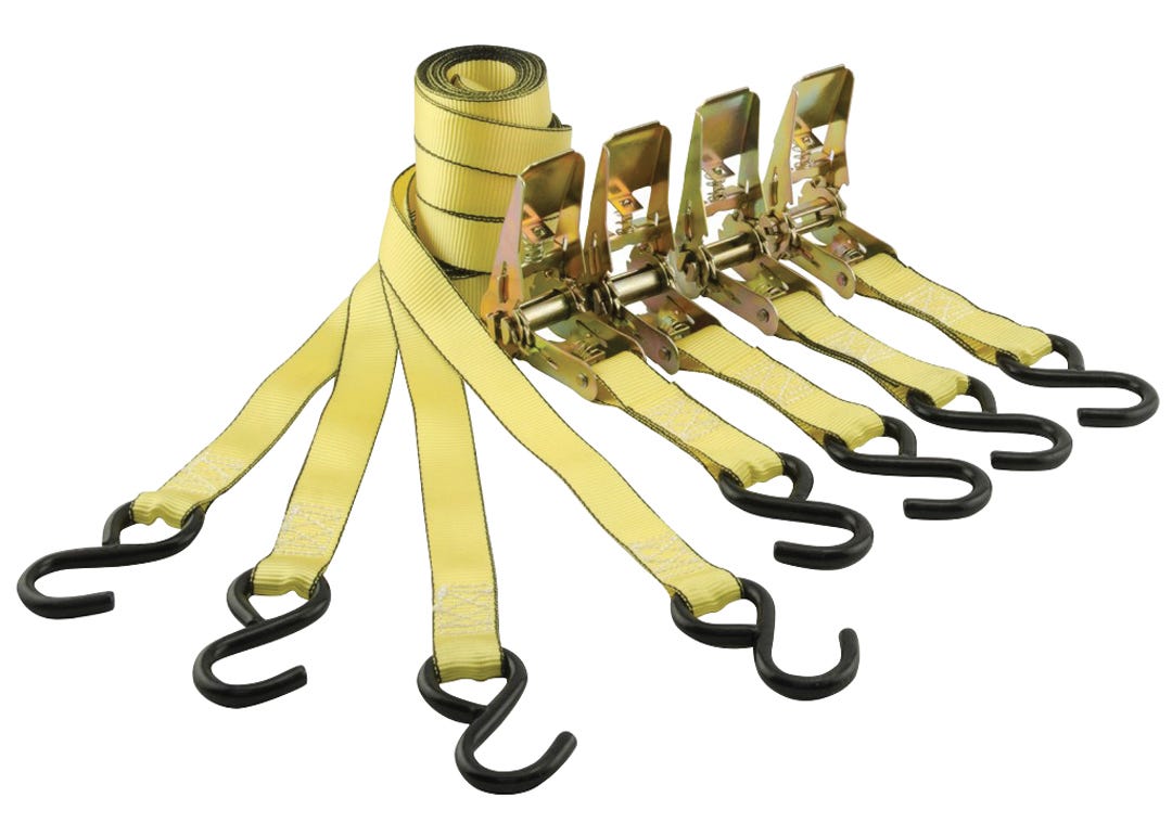 Ratchet tie-downs