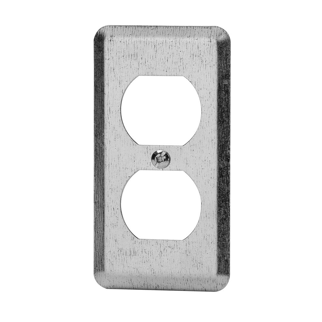 Receptacle Cover Utility, 1 Gang Duplex