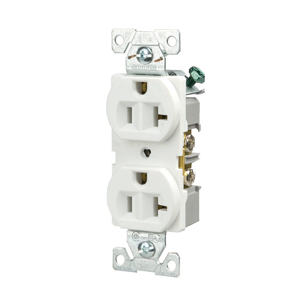 Receptacle duplex