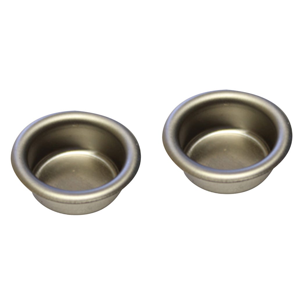 Recessed Handle Round for Pocket Door, 3/4-in.