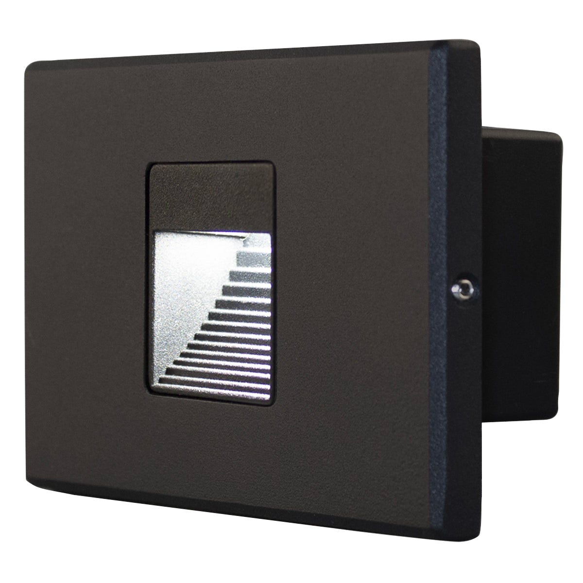 Recessed Light Fixture 2.75-in. X 2-in. X 4.5-in., Matte Black