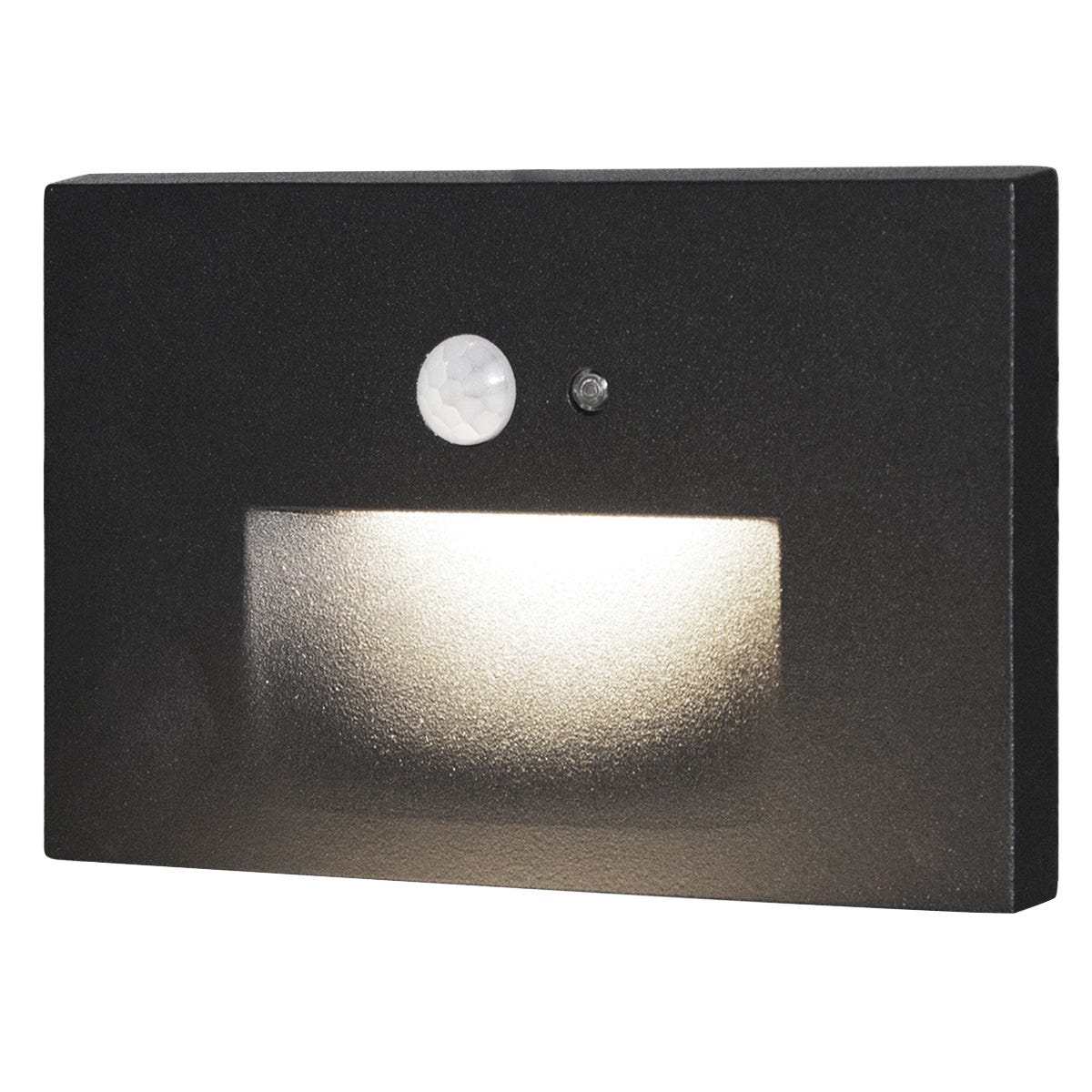 Recessed Light Fixture 3-in. X 1.5-in. X 4.75-in., Matte Black