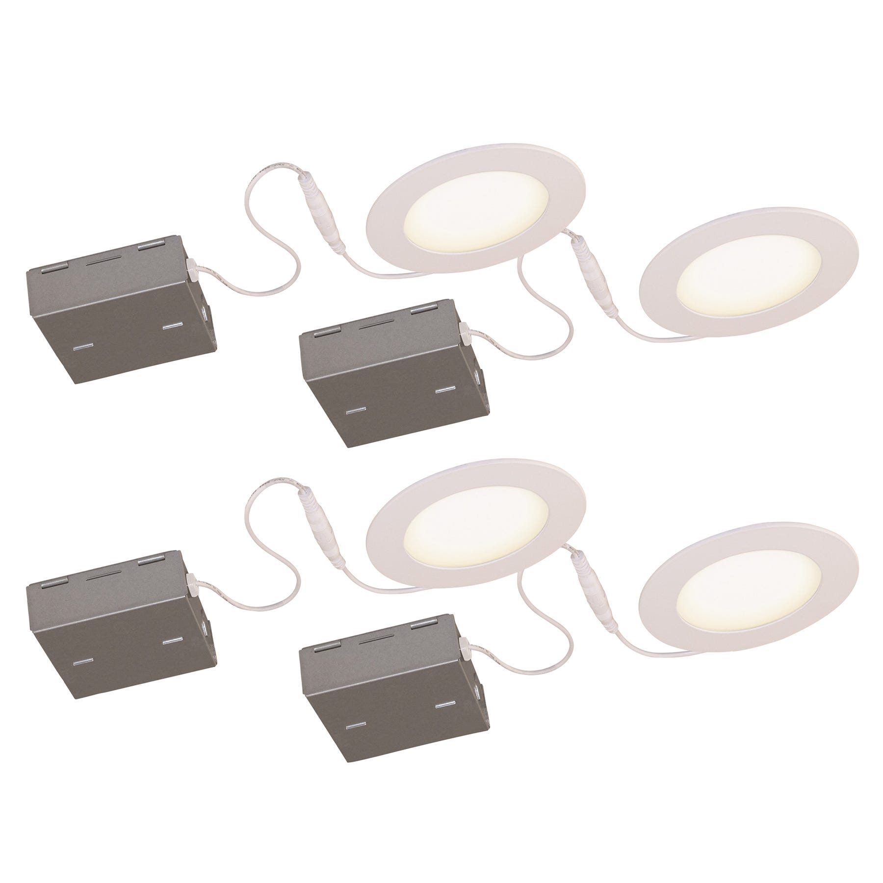 Recessed Light Fixture 32.13-in. X 0.50-in. X 4.75-in., Matte White