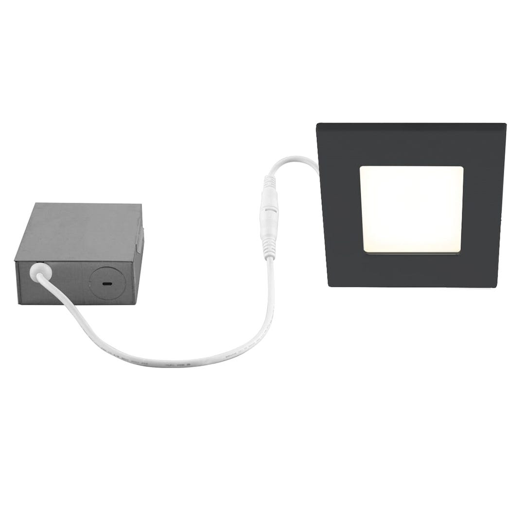 Recessed Light Fixture 32.25-in. X 1.25-in. X 4.75-in., Matte Black