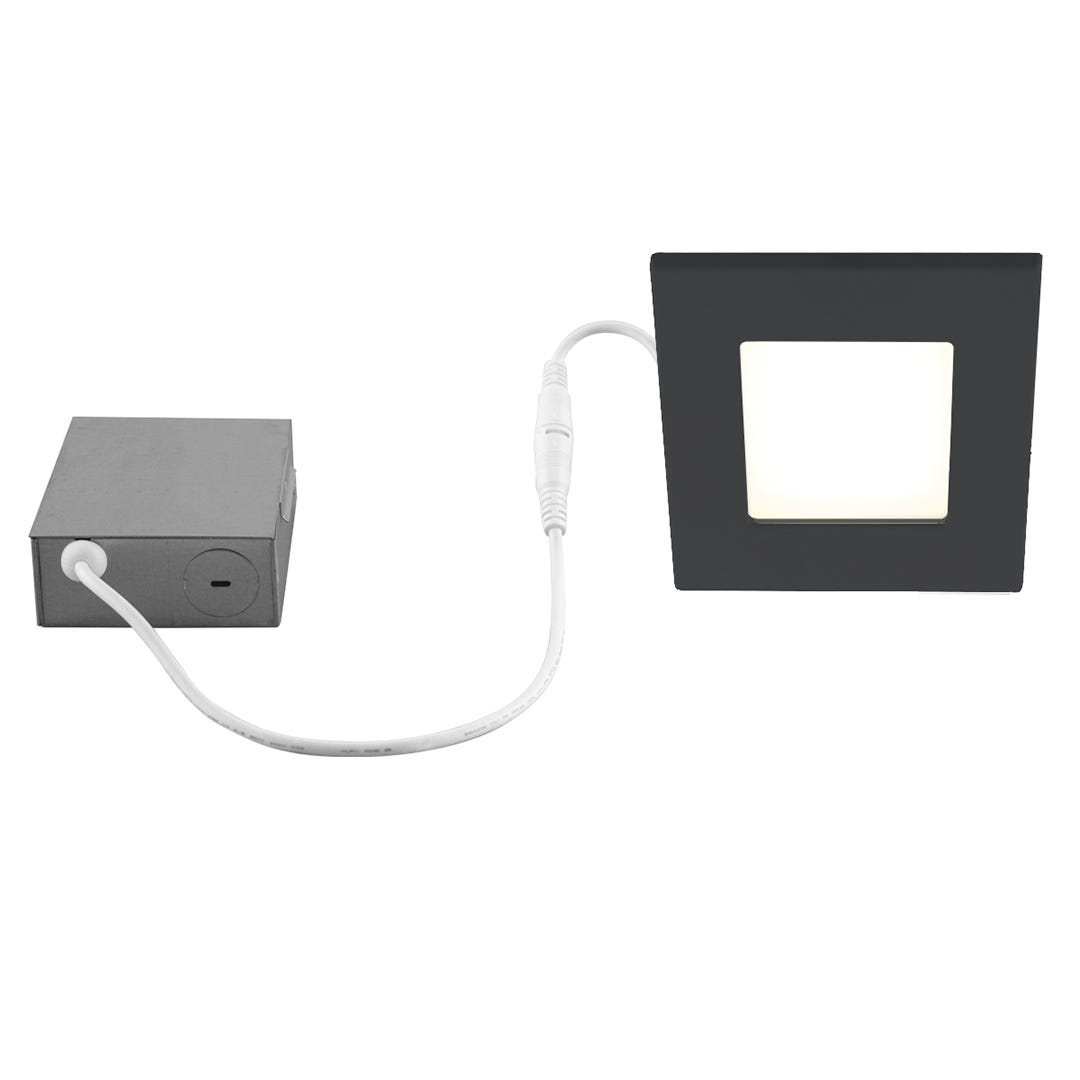 Recessed Light Fixture 32.25-in. X 1.25-in. X 4.75-in., Matte Black