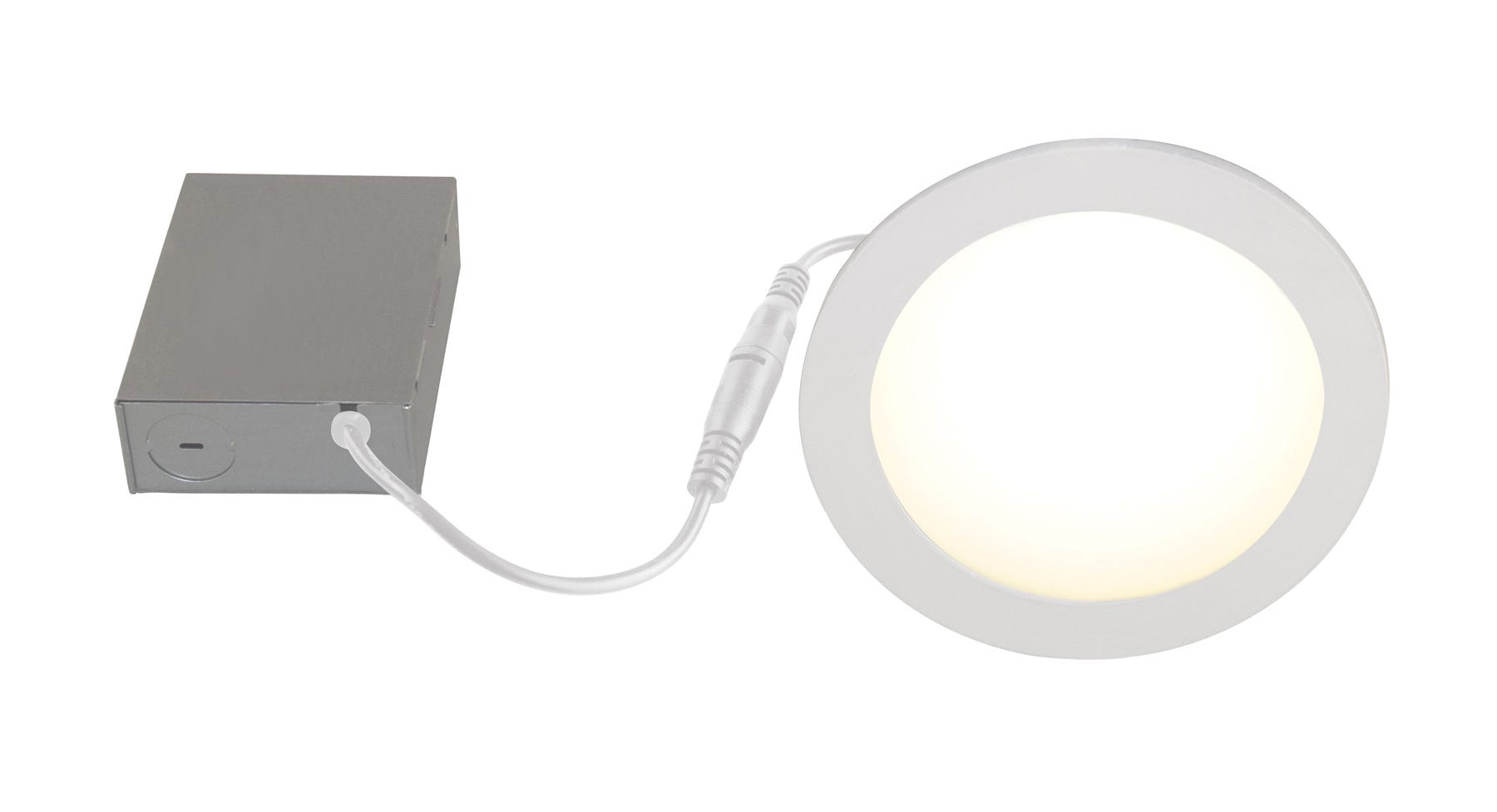Recessed Light Fixture 34.13-in. X 1.25-in. X 6.25-in.- Matte White