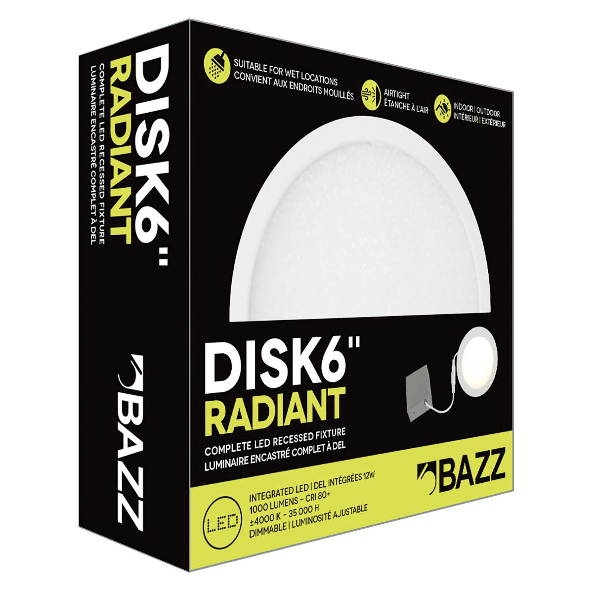 Recessed Light Fixture 34.13-in. X 1.25-in. X 6.25-in., Matte White