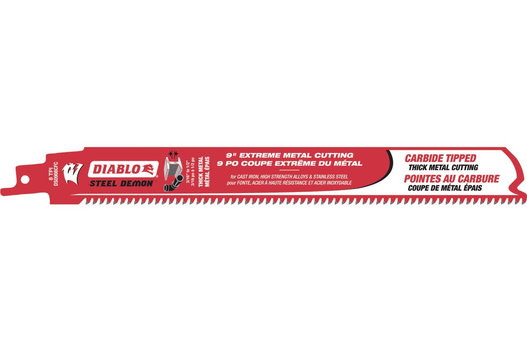 Reciprocating Saw Blade for Metal