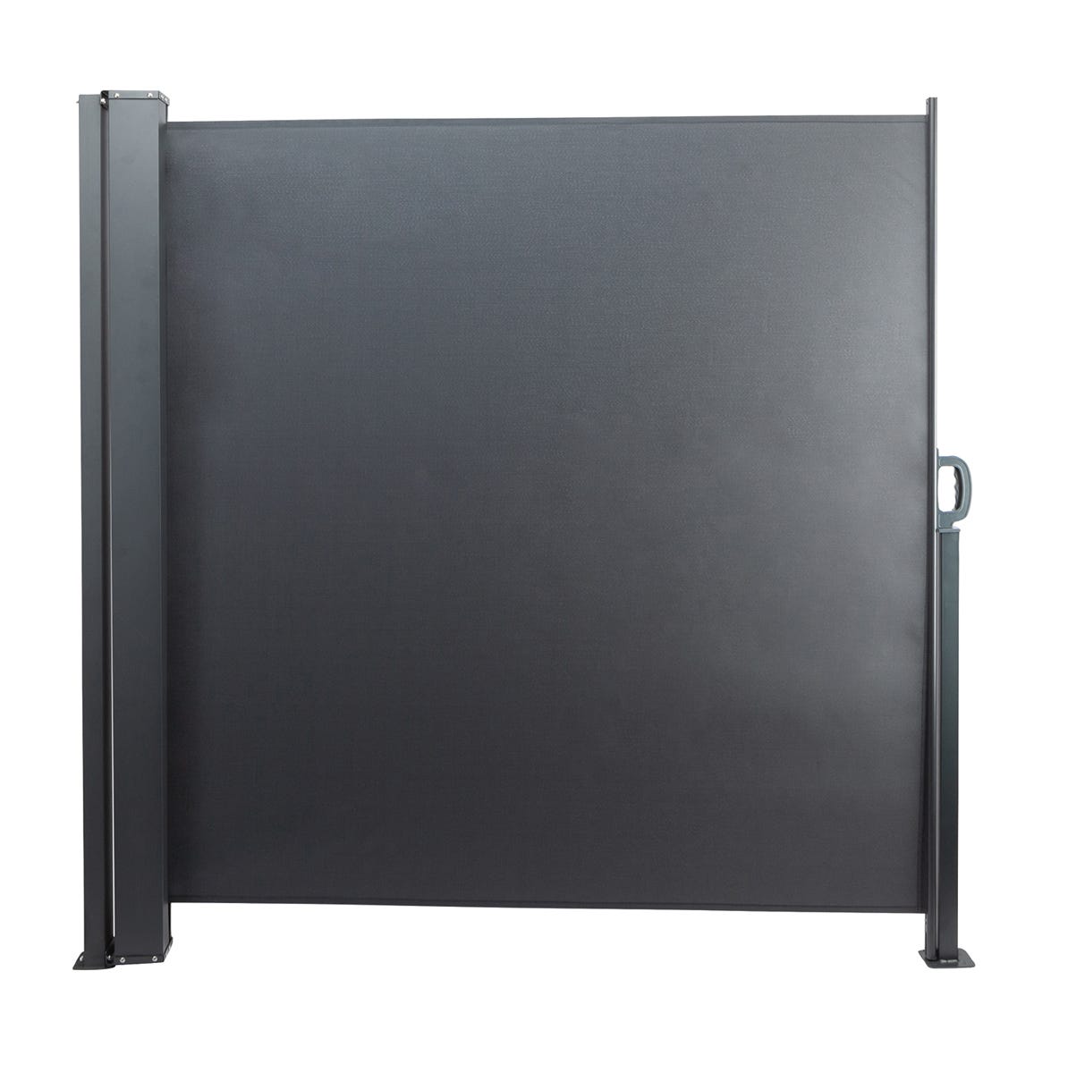 Rectractable Side Awning, 118-in. X 63-in. X 4-in., Grey