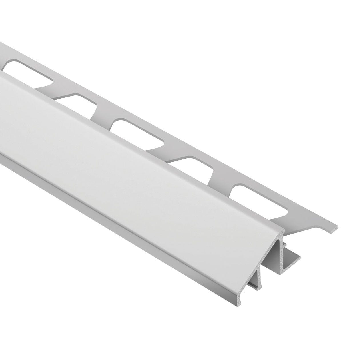 RENO-U Transition Molding, 1/2 in. x 78.74 in., Satin Aluminum AE