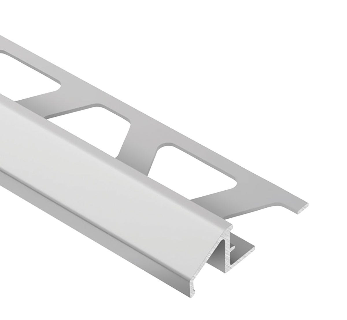 RENO-U Transition Molding, 3/8 in. x 78.74 in., Satin Aluminun AE