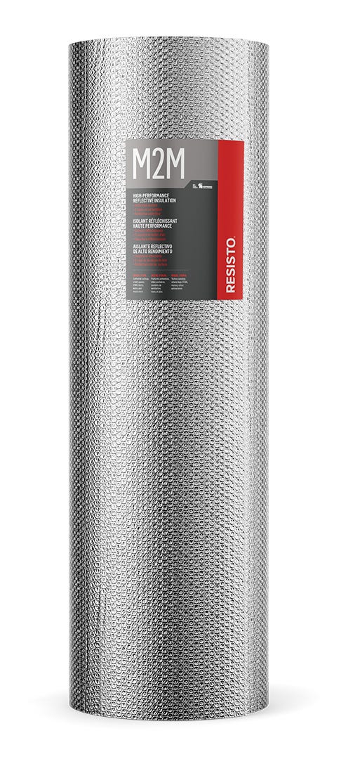 Reflective Insulation, 2 Layers of Air Bubbles,  4 ft. x 12 ft. 6 in.