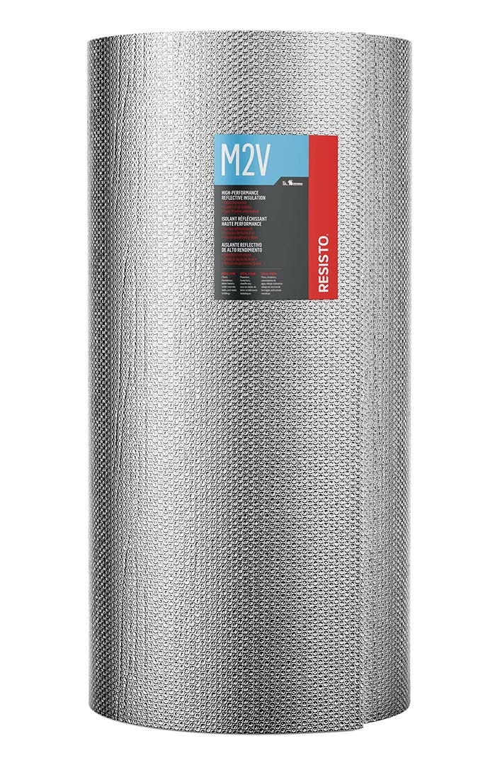 Reflective Insulation, 2 Layers of Air Bubbles, 4 ft. x 12 ft. 6 in.