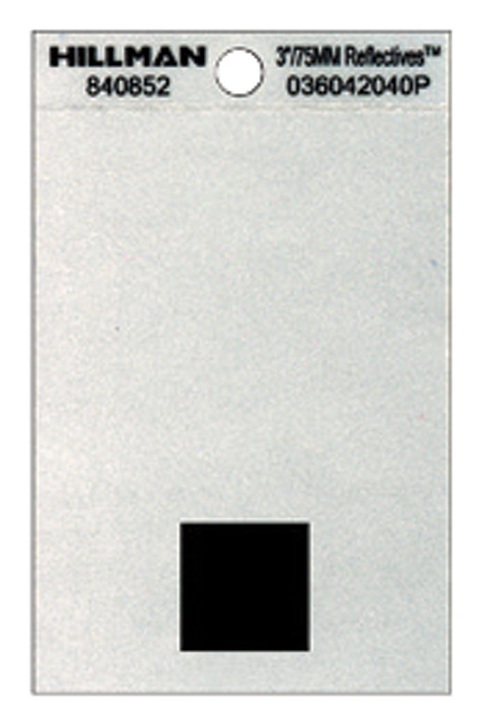 Reflective Mailbox Period Mylar