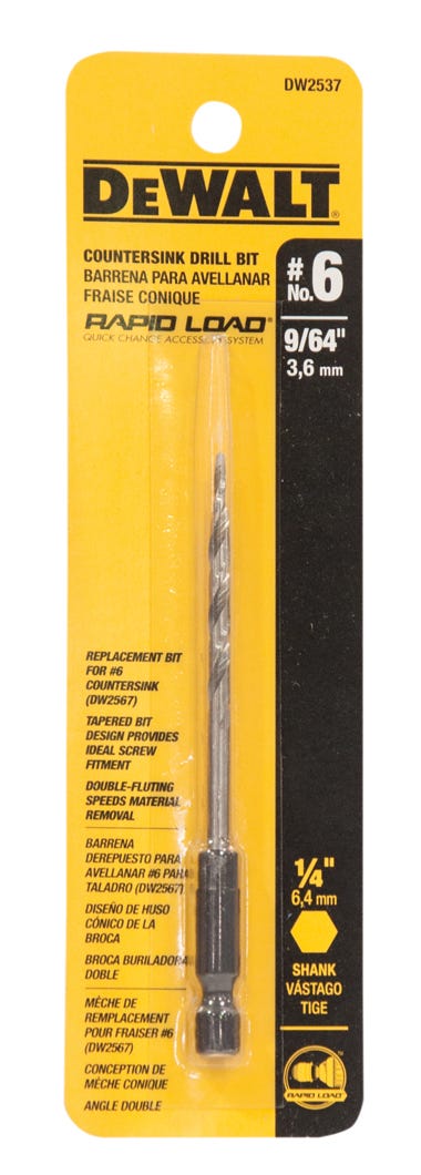 Replacement bit for #6 countersink for drill