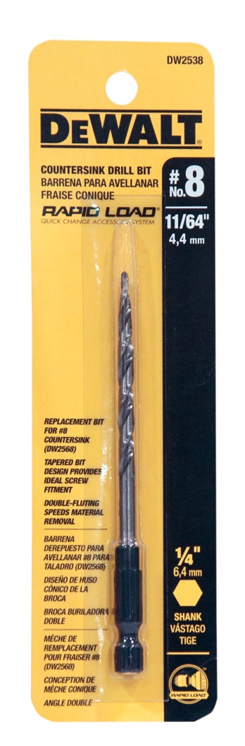 Replacement bit for #8 countersink for drill