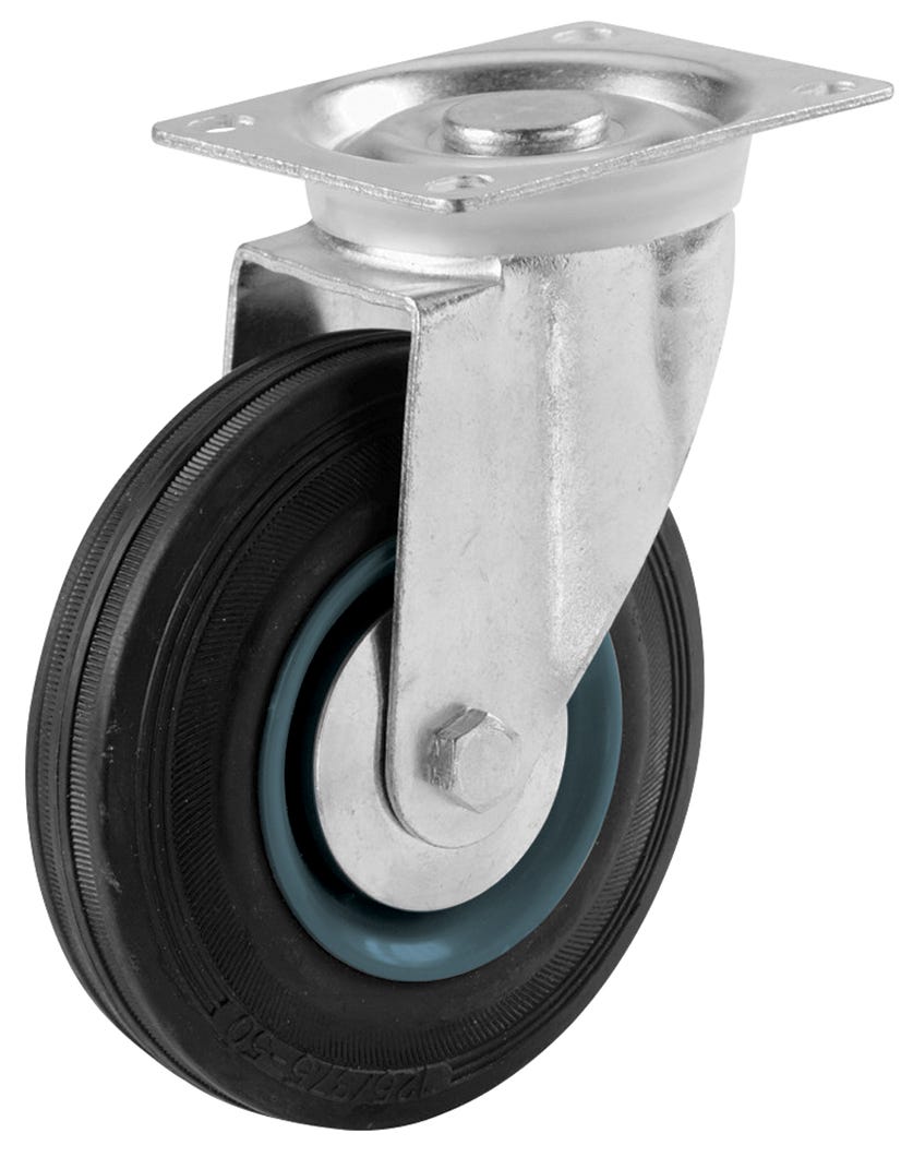 Replacement Caster Swivel, Rubber
