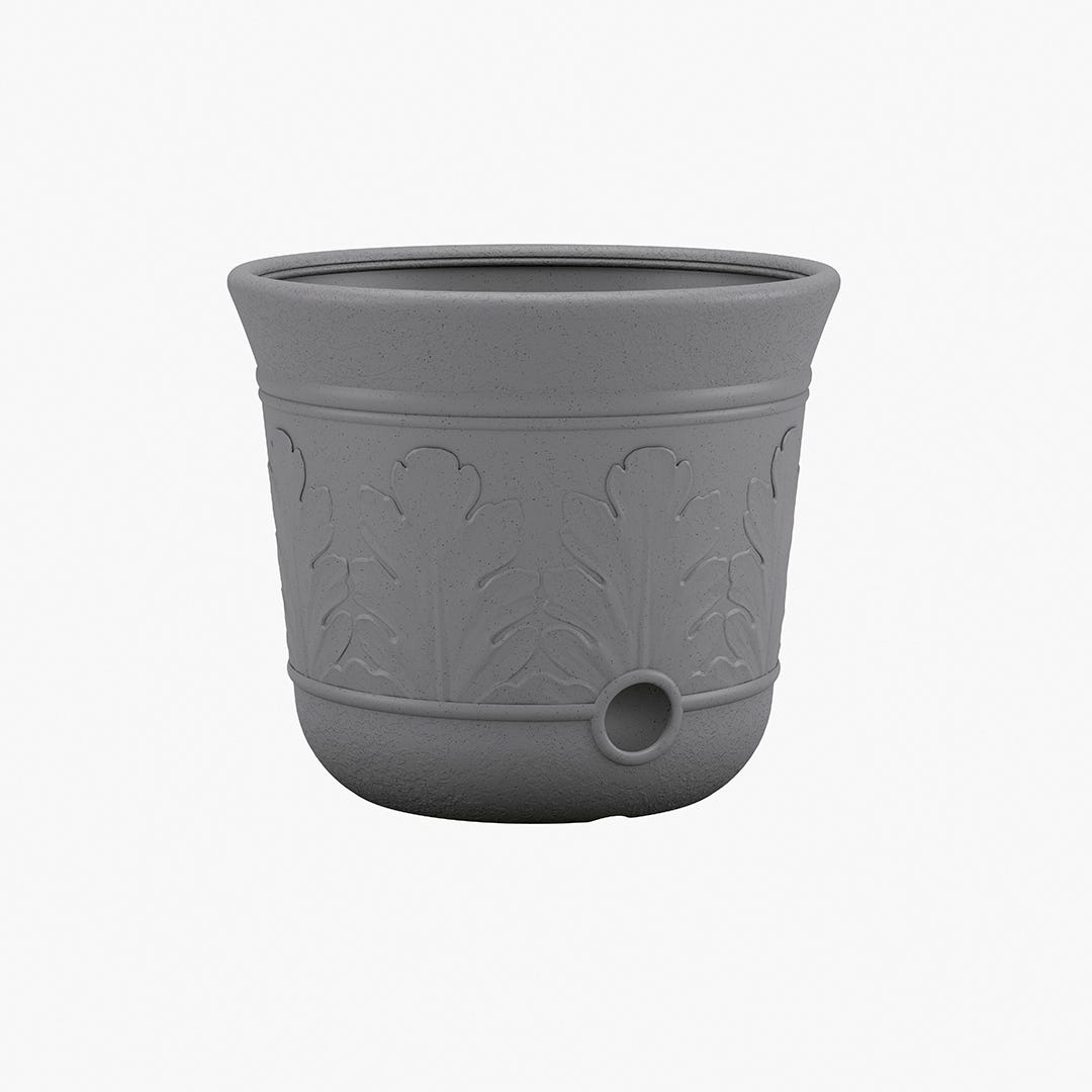 Suncast 300-ft. Hideaway Hose Pot, Gray Speckle