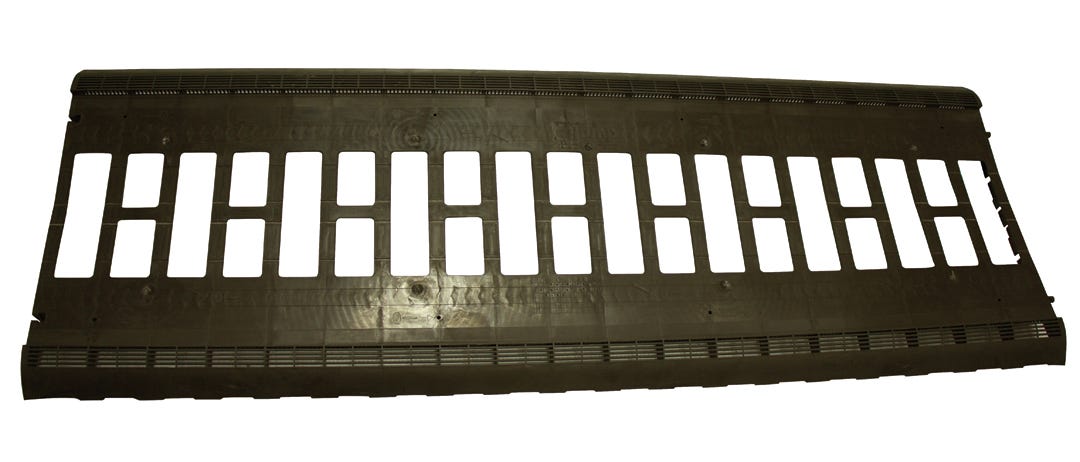 Ridge Vent, Brown, 4-Ft.
