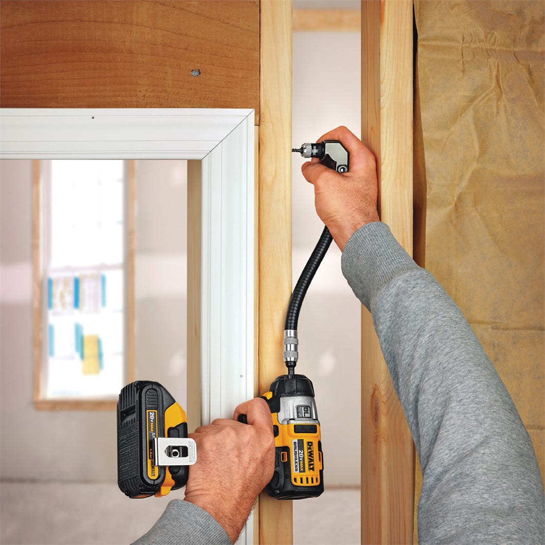 Right Angle Flex Shaft, 90° Head/Flexible