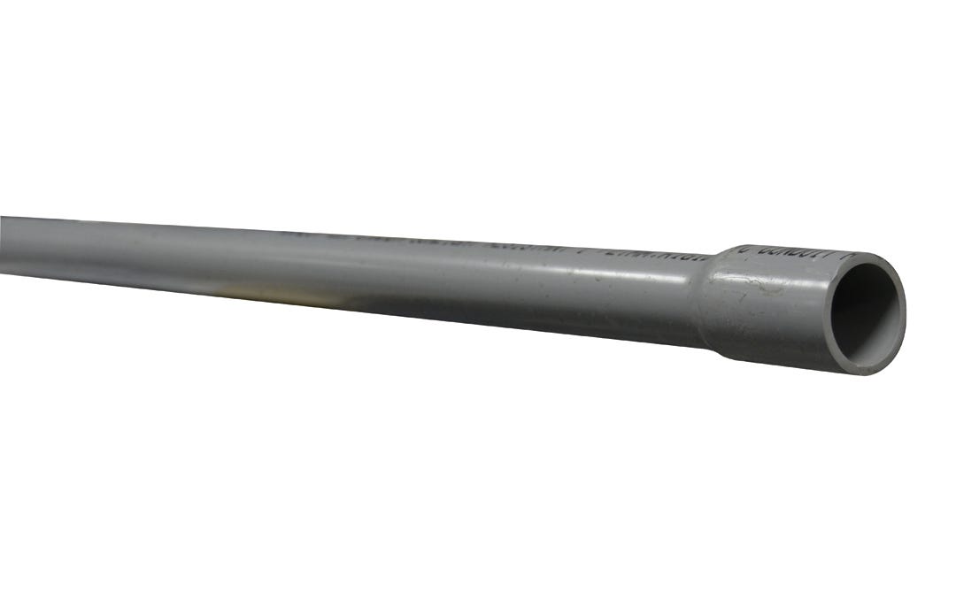 Rigid Conduit Schedule 40 PVC, Non-Metallic, 1-in. X 10-ft.