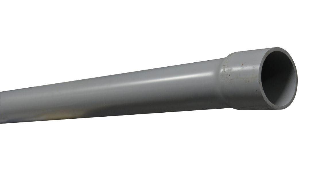 Rigid Conduit Schedule 40 PVC, Non-Metallic, 2-in. X 10-ft.