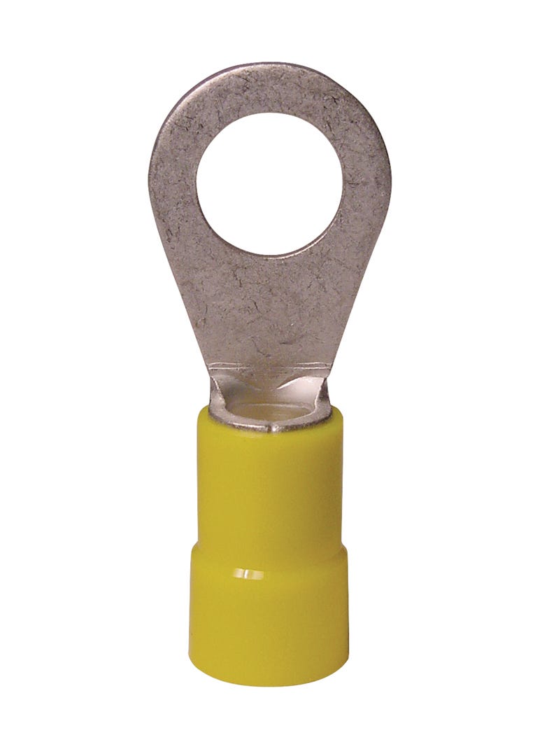 Ring Terminal-in.sulated, 12 1/4 Stud