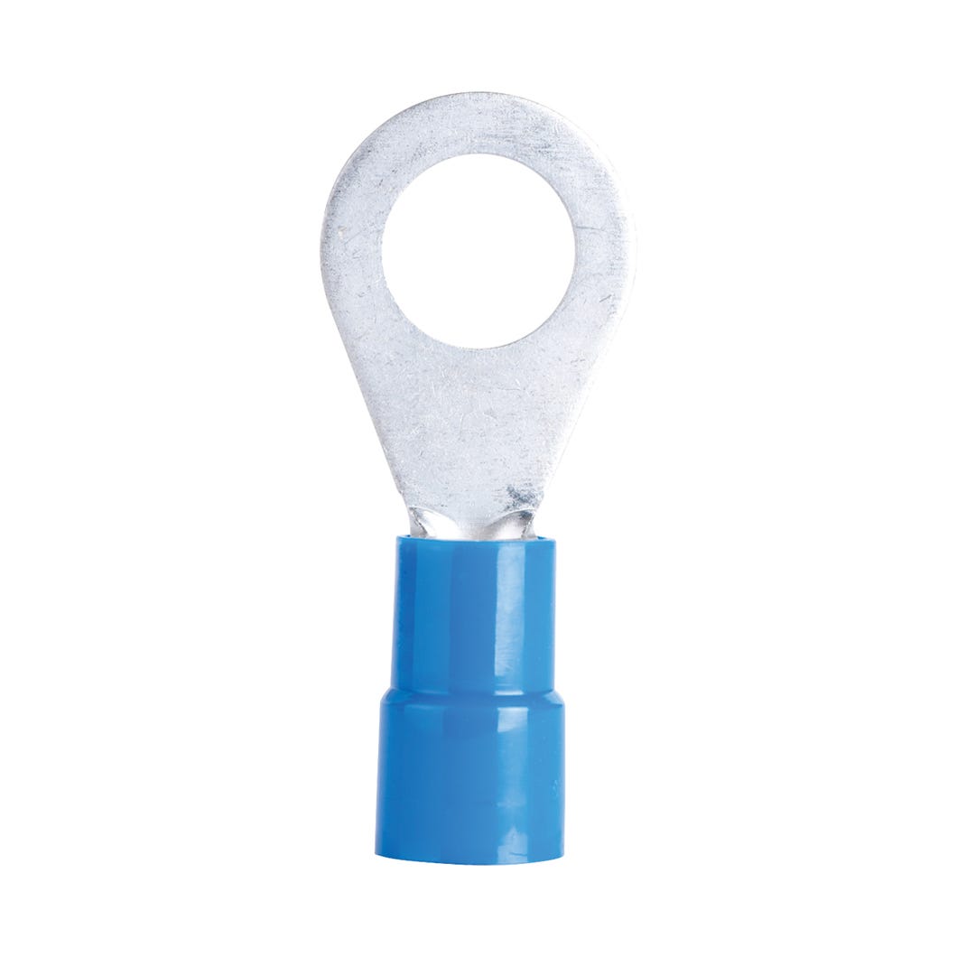 Ring Terminal-in.sulated, #4, #6 Stud