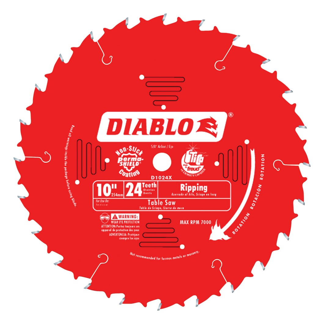 Ripping saw blade