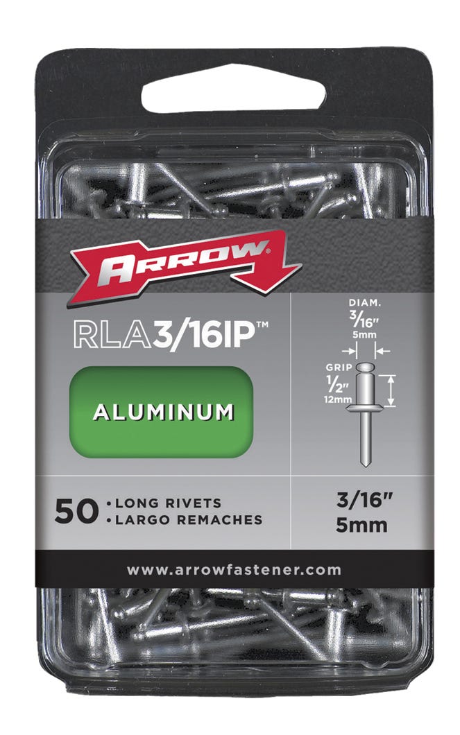 Aluminum Long Rivet, 3/16-in.