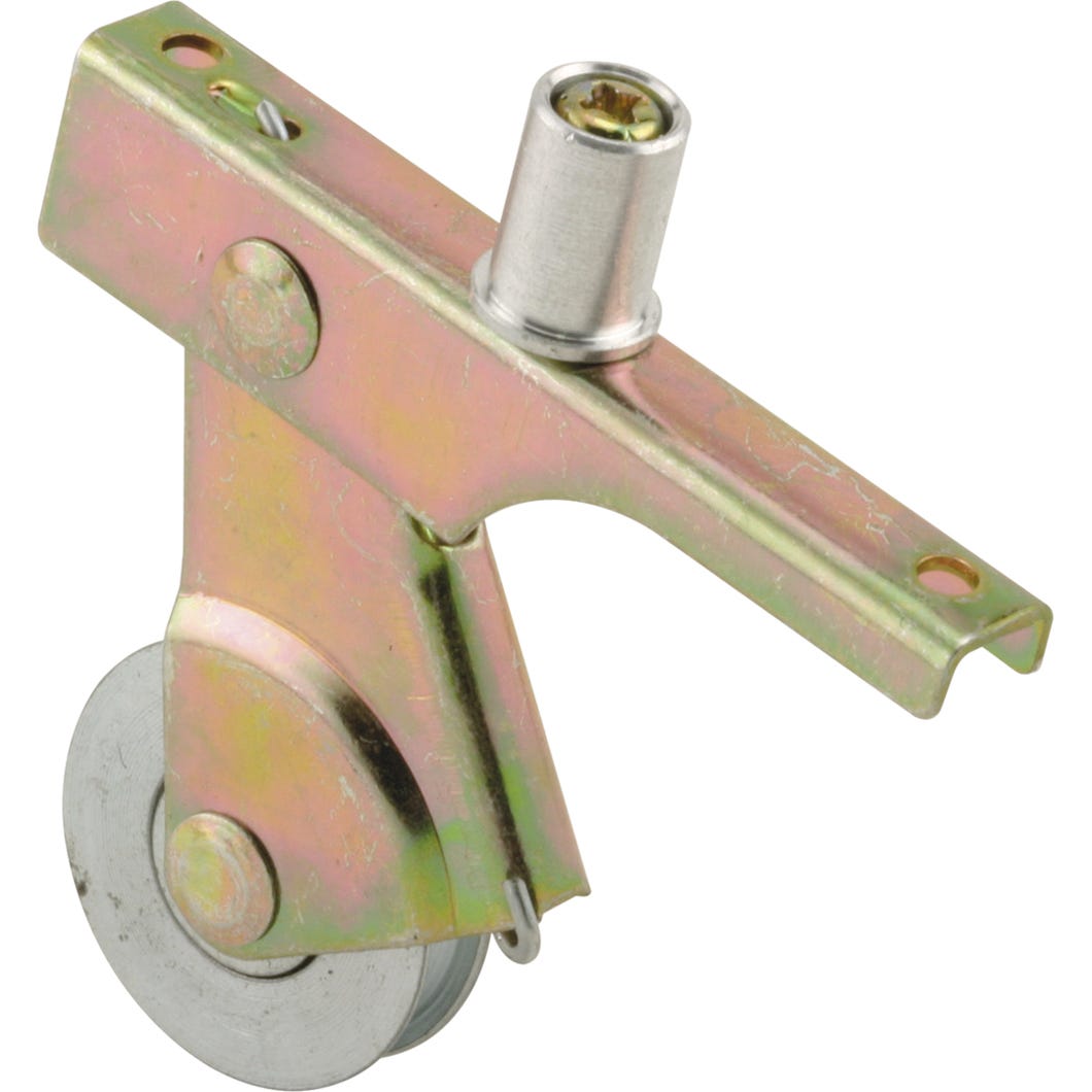 Roller assembly for screen door